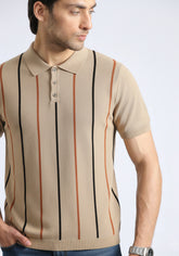 Skin Multi Strip Polo